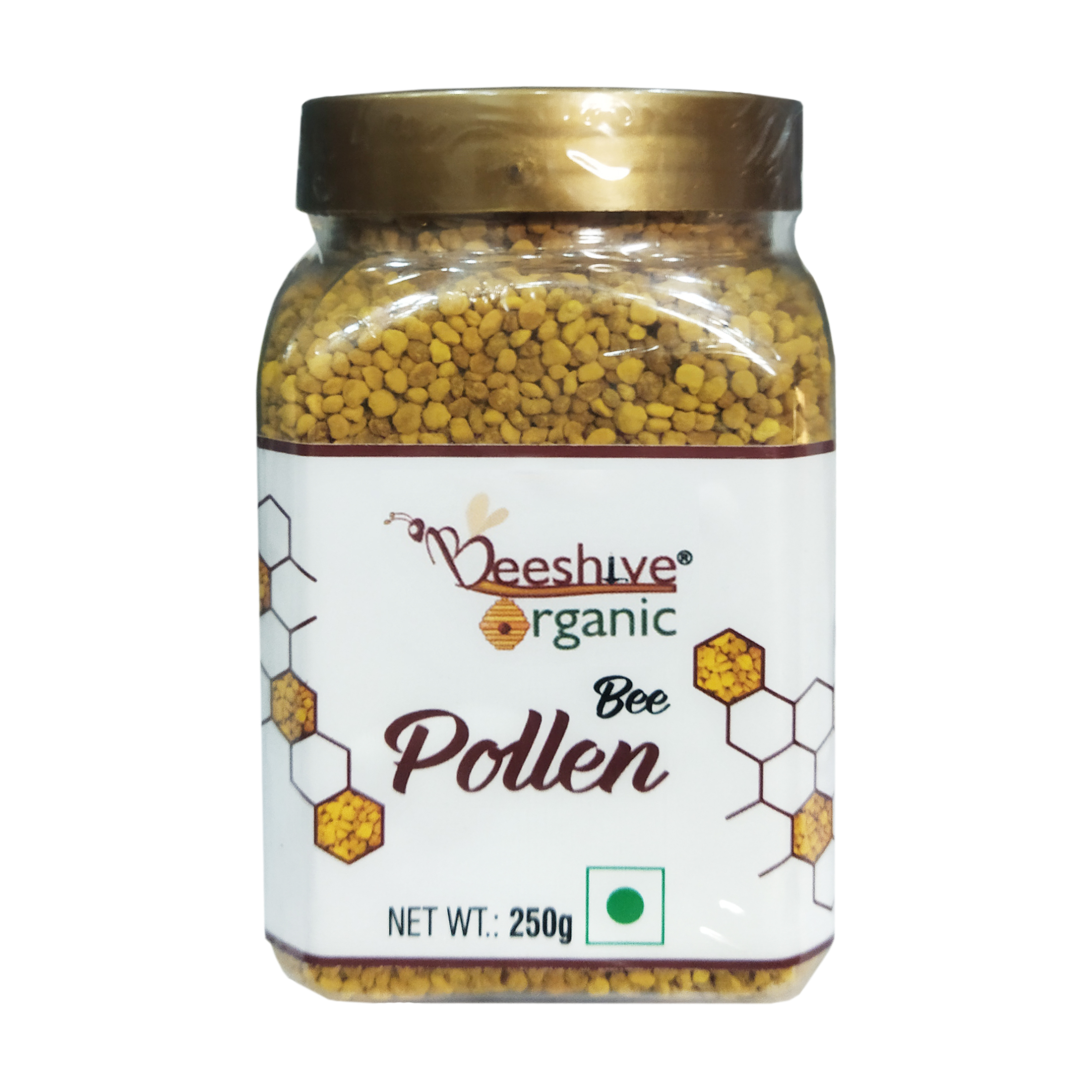 Beeshive Organic Bee Pollen 250 gm – Natural Superfood for Energy & Immunity